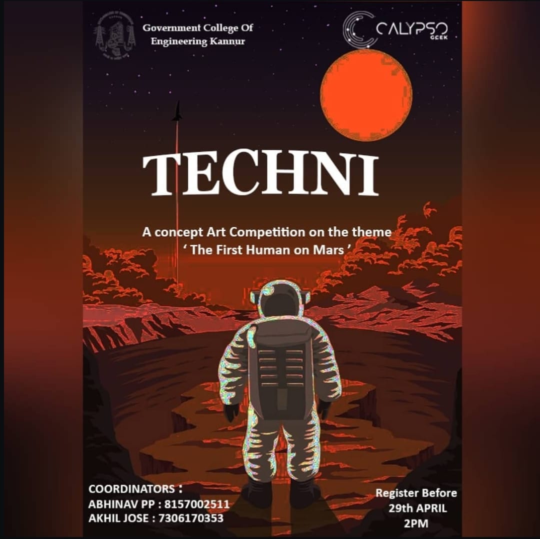 TECHNI - Concept Art Competition: The First Human on Mars